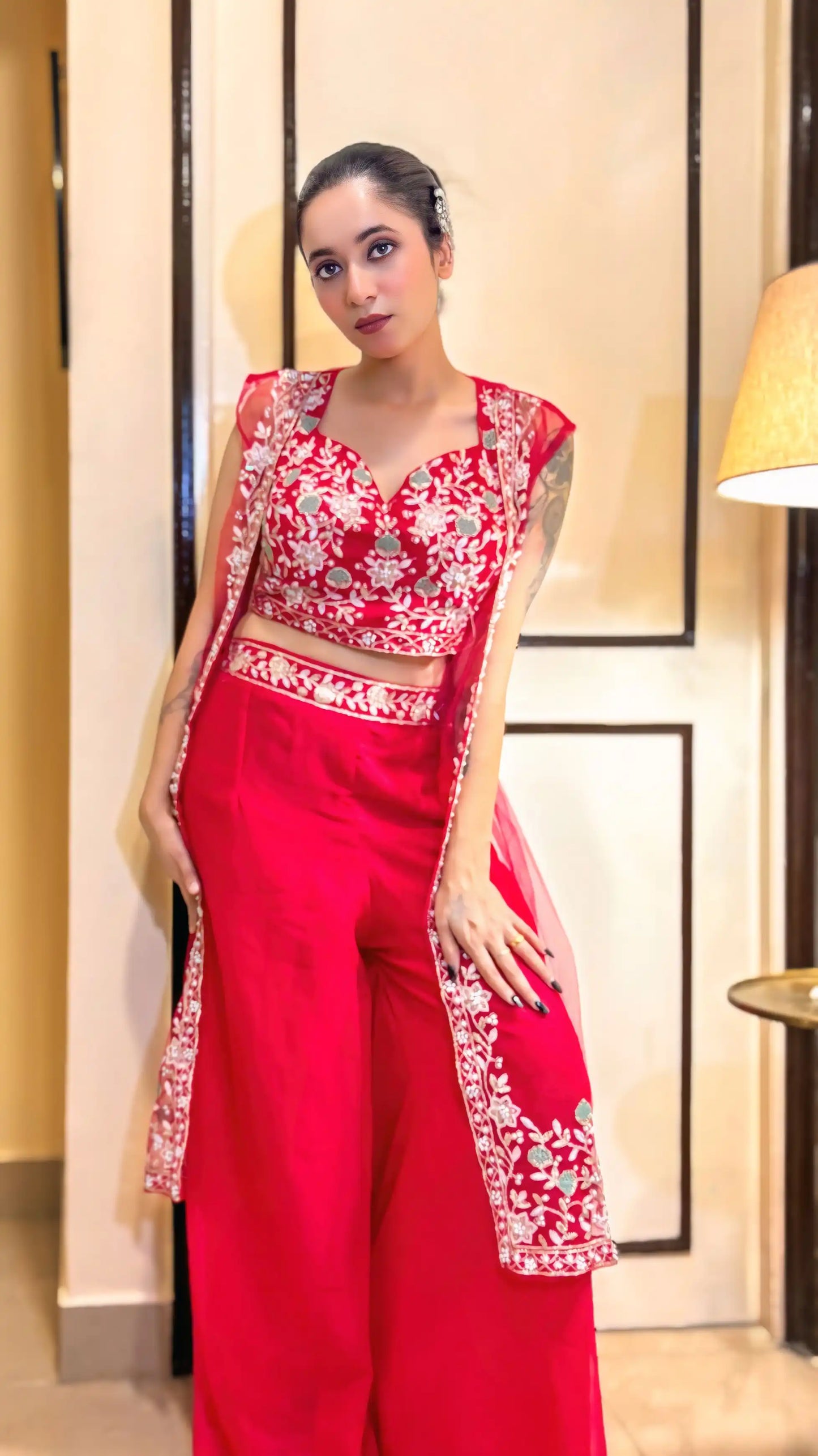 Indo Western Sharara