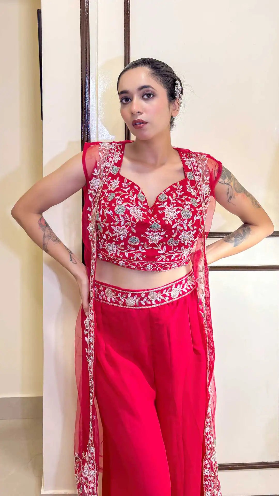 Indo Western Sharara