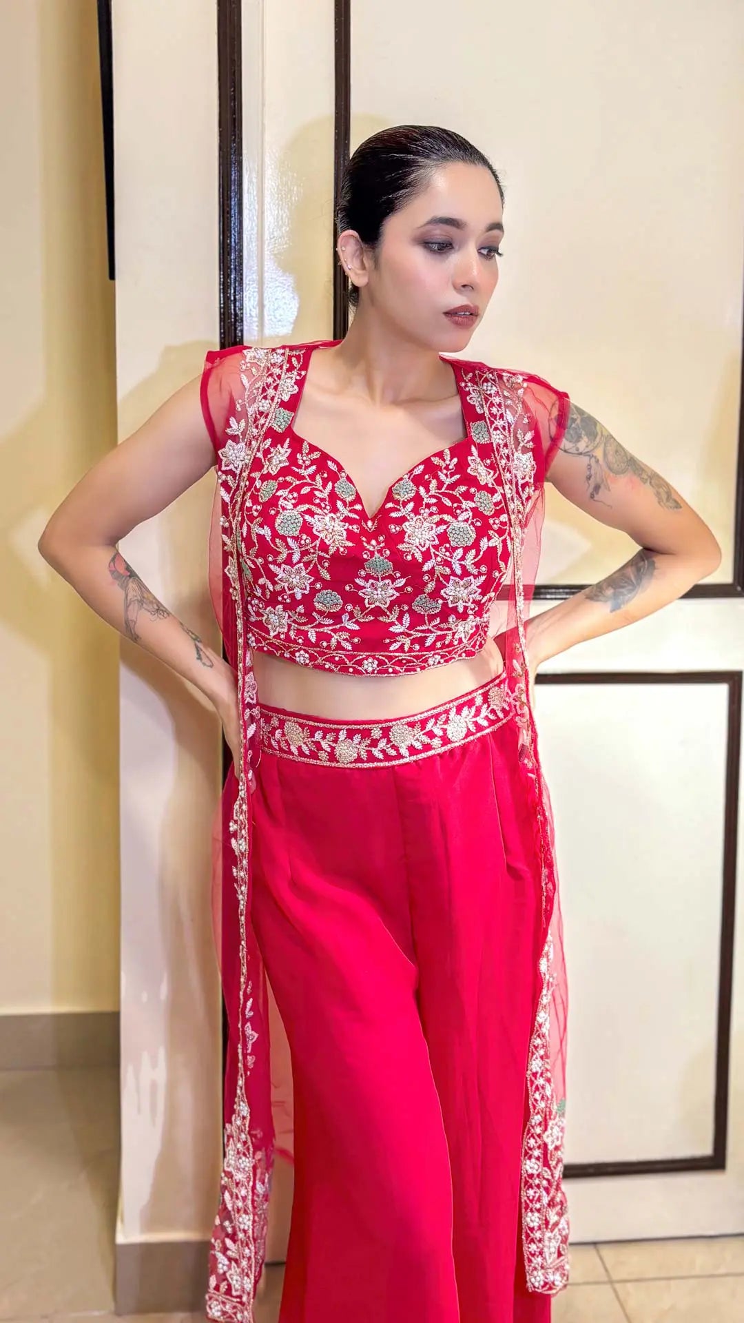 Indo Western Sharara